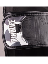 RINGLIFE Schienbeinschoner, Unit, schwarz-camo
