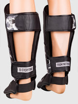 RINGLIFE Schienbeinschoner, Unit, schwarz-camo