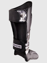 RINGLIFE Schienbeinschoner, Unit, schwarz-camo