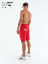 RINGLIFE Shorts - RGLF Tattoo rot-weiß