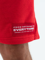 RINGLIFE Shorts - RGLF Tattoo rot-weiß