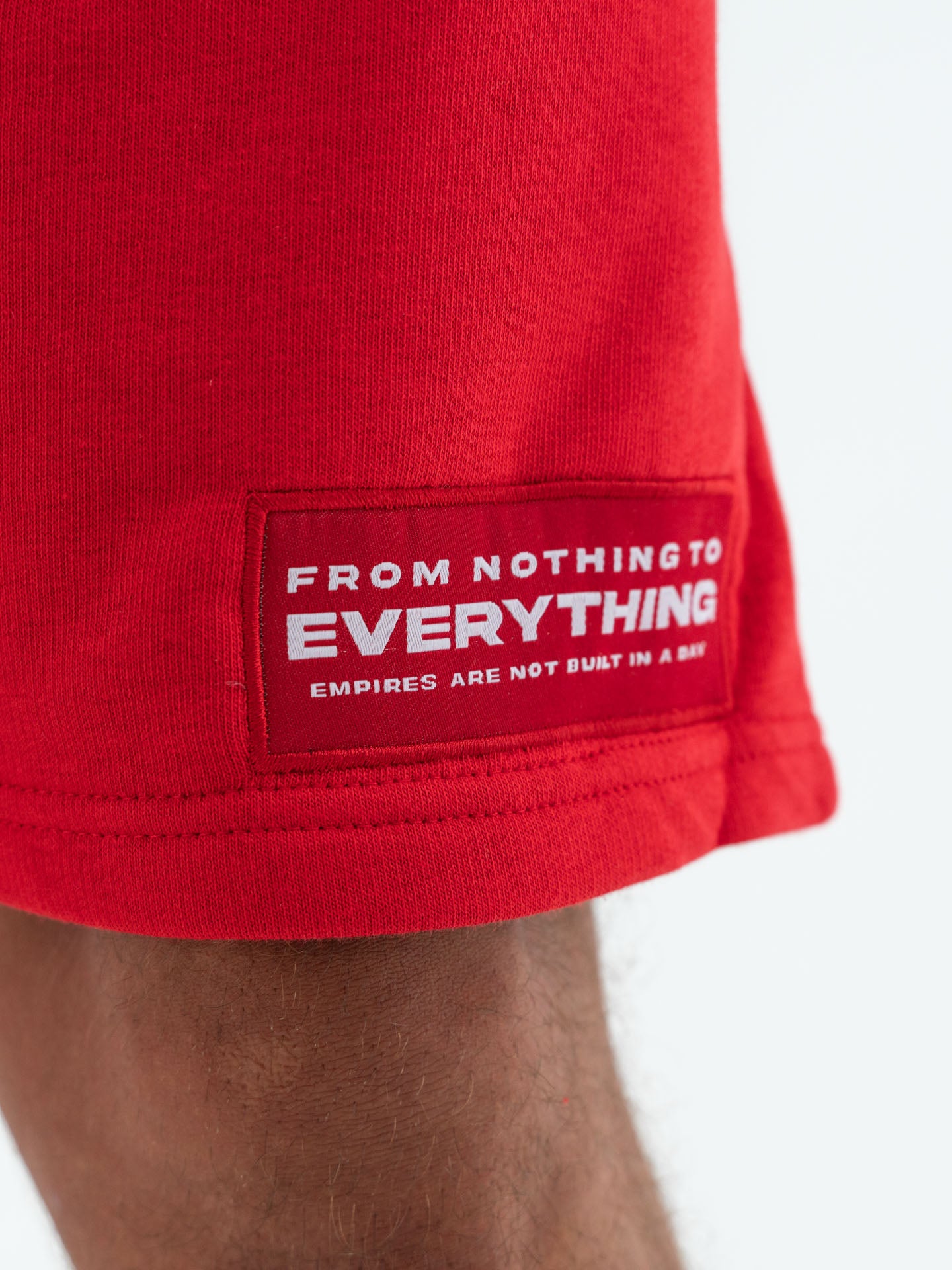 RINGLIFE Shorts - RGLF Tattoo rot-weiß