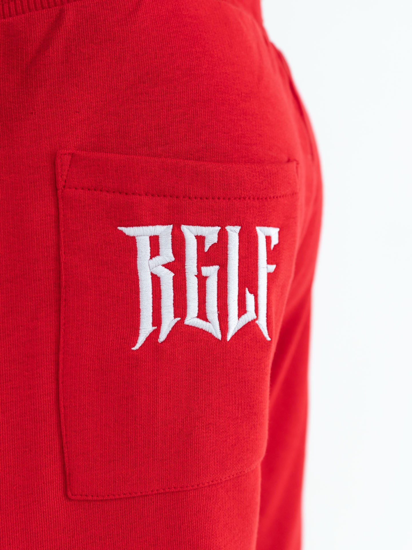 RINGLIFE Shorts - RGLF Tattoo rot-weiß
