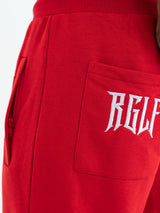 RINGLIFE Jogginghose - RGLF Tattoo rot-weiß