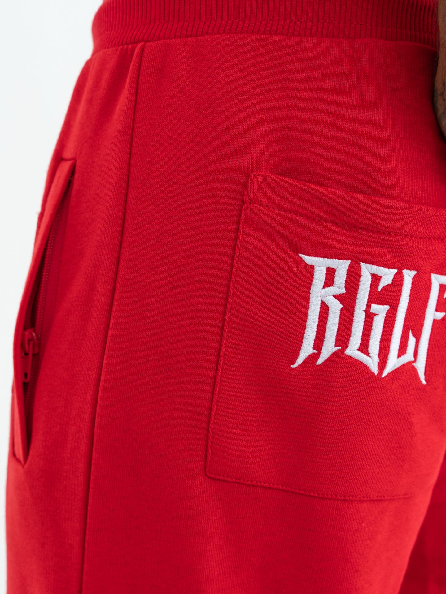 RINGLIFE Jogginghose - RGLF Tattoo rot-weiß