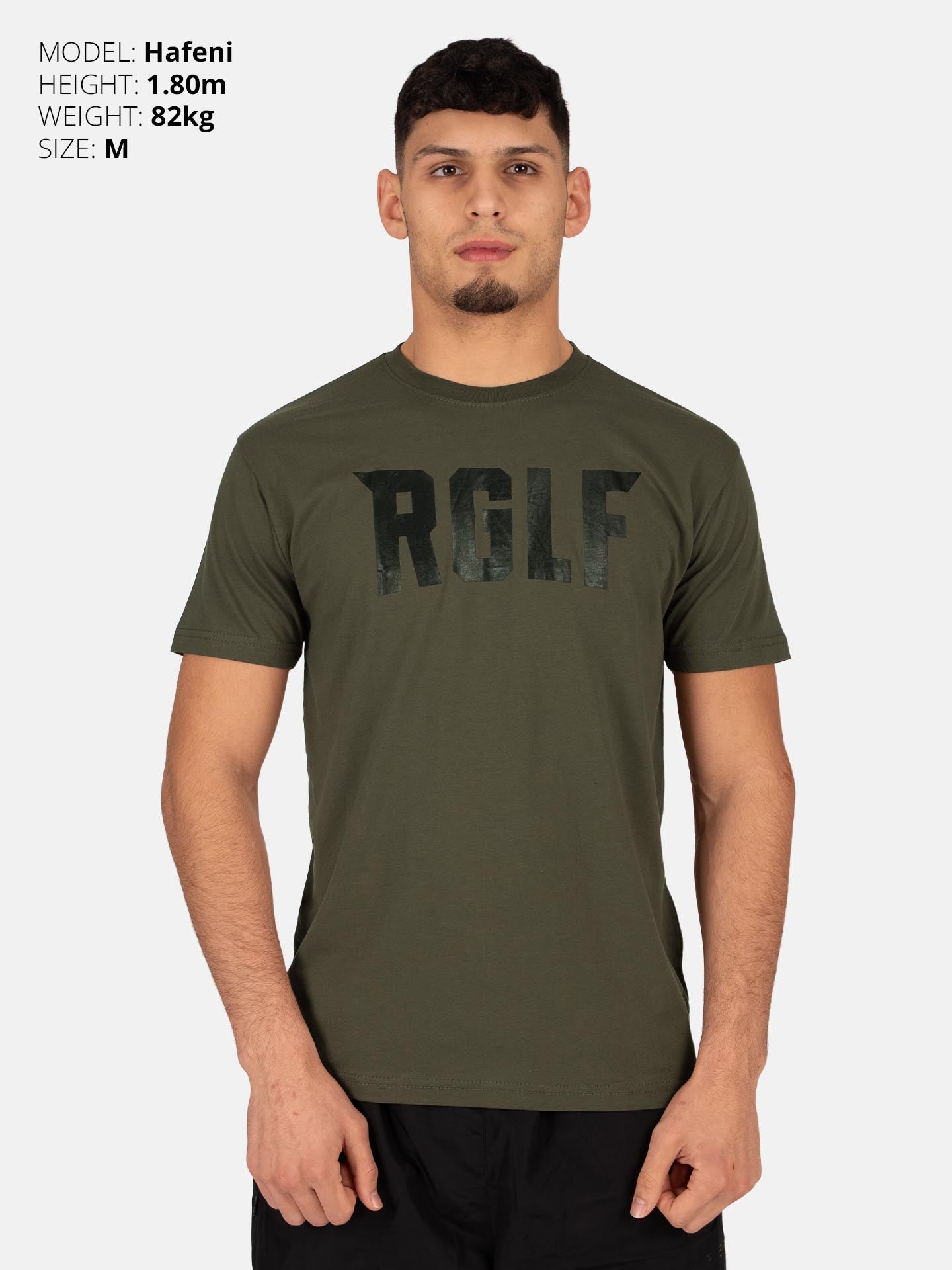 RINGLIFE T-Shirt, Buster, olive-schwarz