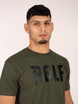 RINGLIFE T-Shirt, Buster, olive-schwarz