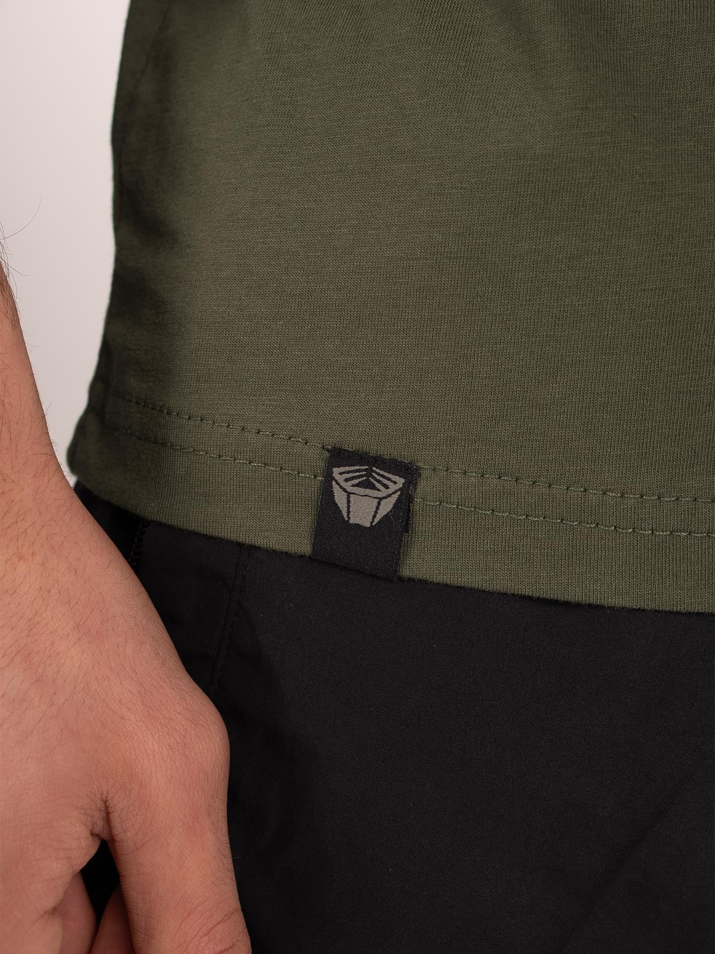 RINGLIFE T-Shirt, Buster, olive-schwarz