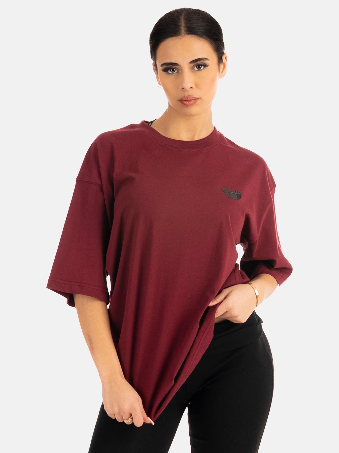 RINGLIFE T-Shirt, Defy Death, dunkelrot