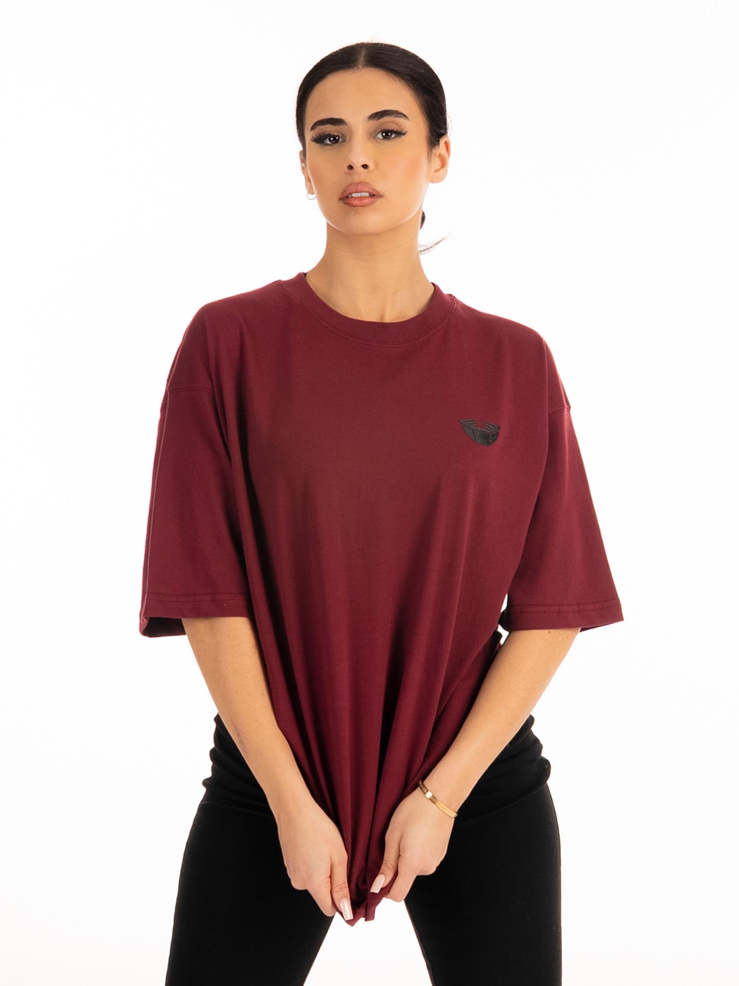 RINGLIFE T-Shirt, Defy Death, dunkelrot