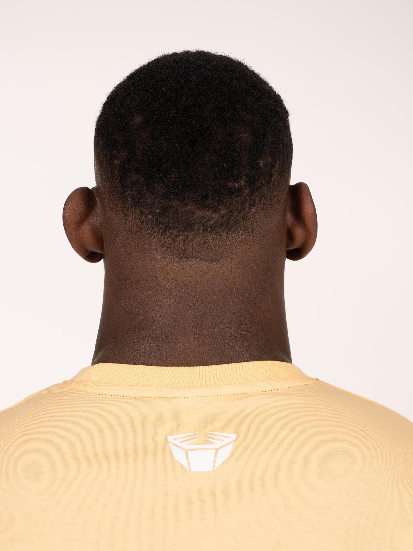 RINGLIFE T-Shirt, Logo 2.0, apricot-weiß