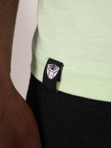 RINGLIFE T-Shirt, Logo 2.0, mint-weiß