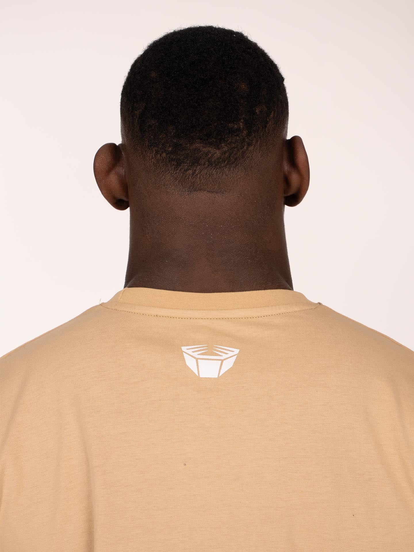 RINGLIFE T-Shirt, Logo 2.0, sand-weiß