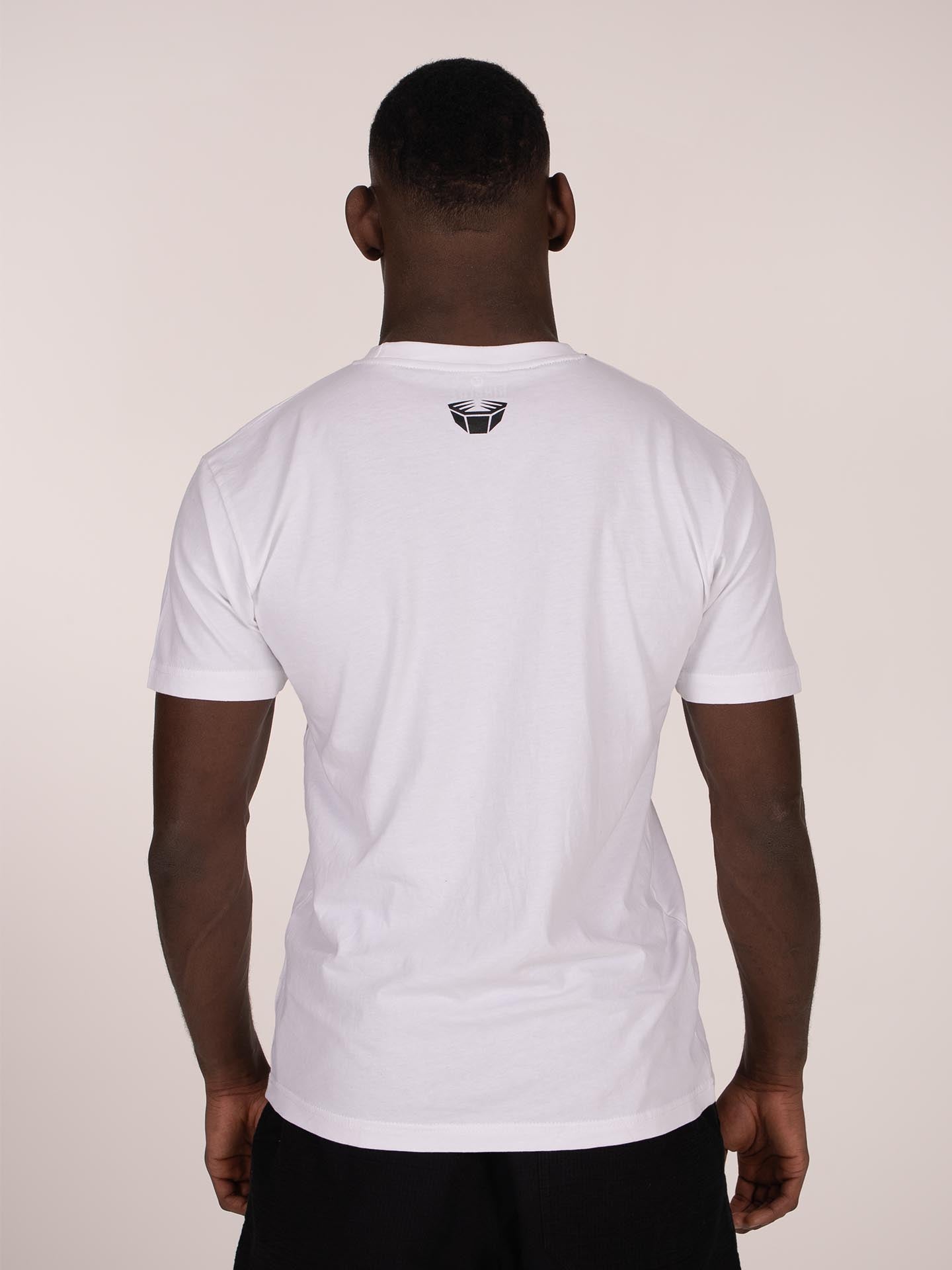 RINGLIFE T-Shirt, Logo 2.0, weiß-schwarz