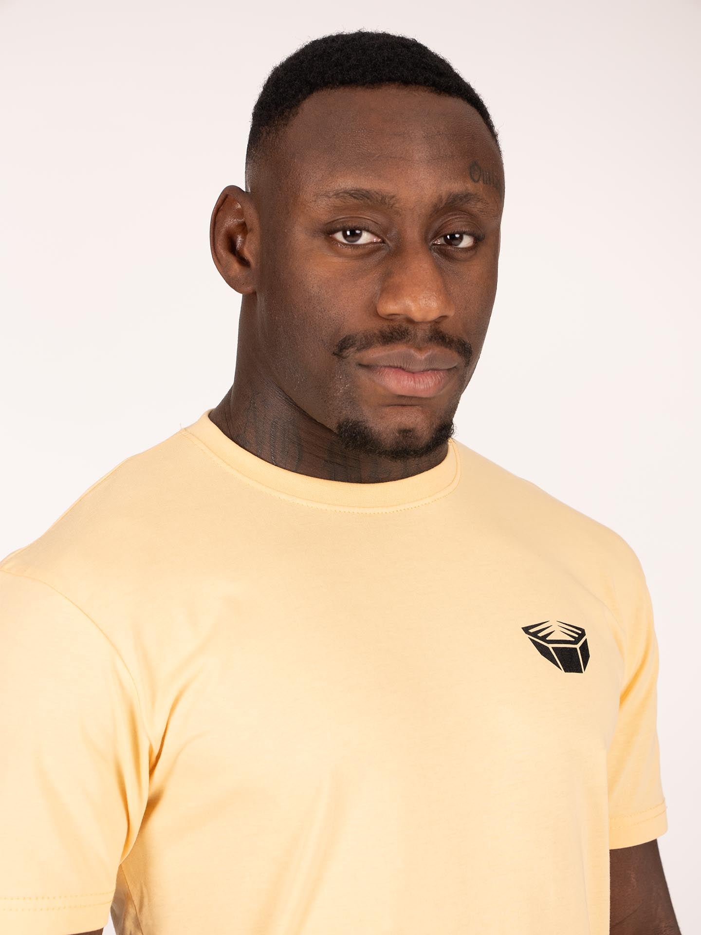 RINGLIFE T-Shirt, Octaring, apricot-schwarz