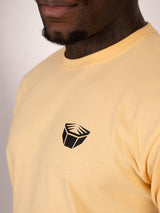 RINGLIFE T-Shirt, Octaring, apricot-schwarz