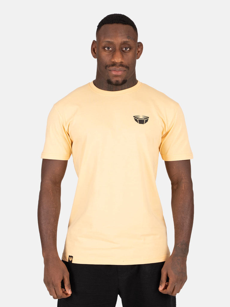 RINGLIFE T-Shirt, Octaring, apricot-schwarz