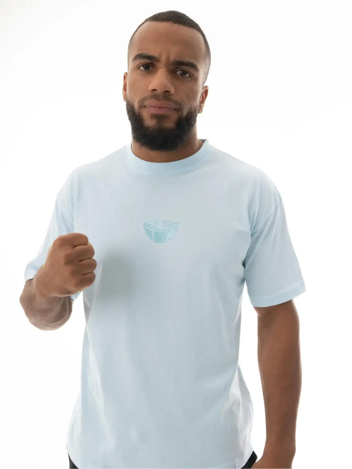 RINGLIFE T-Shirt, Oversized, Octaring EMB, ice water