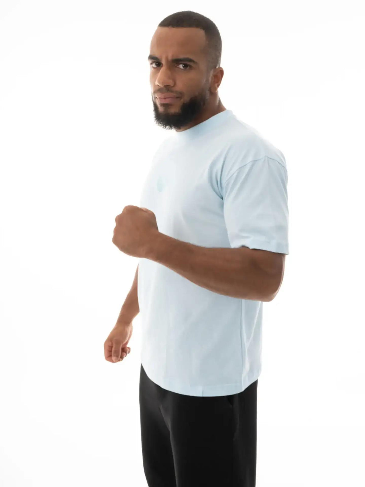 RINGLIFE T-Shirt, Oversized, Octaring EMB, ice water
