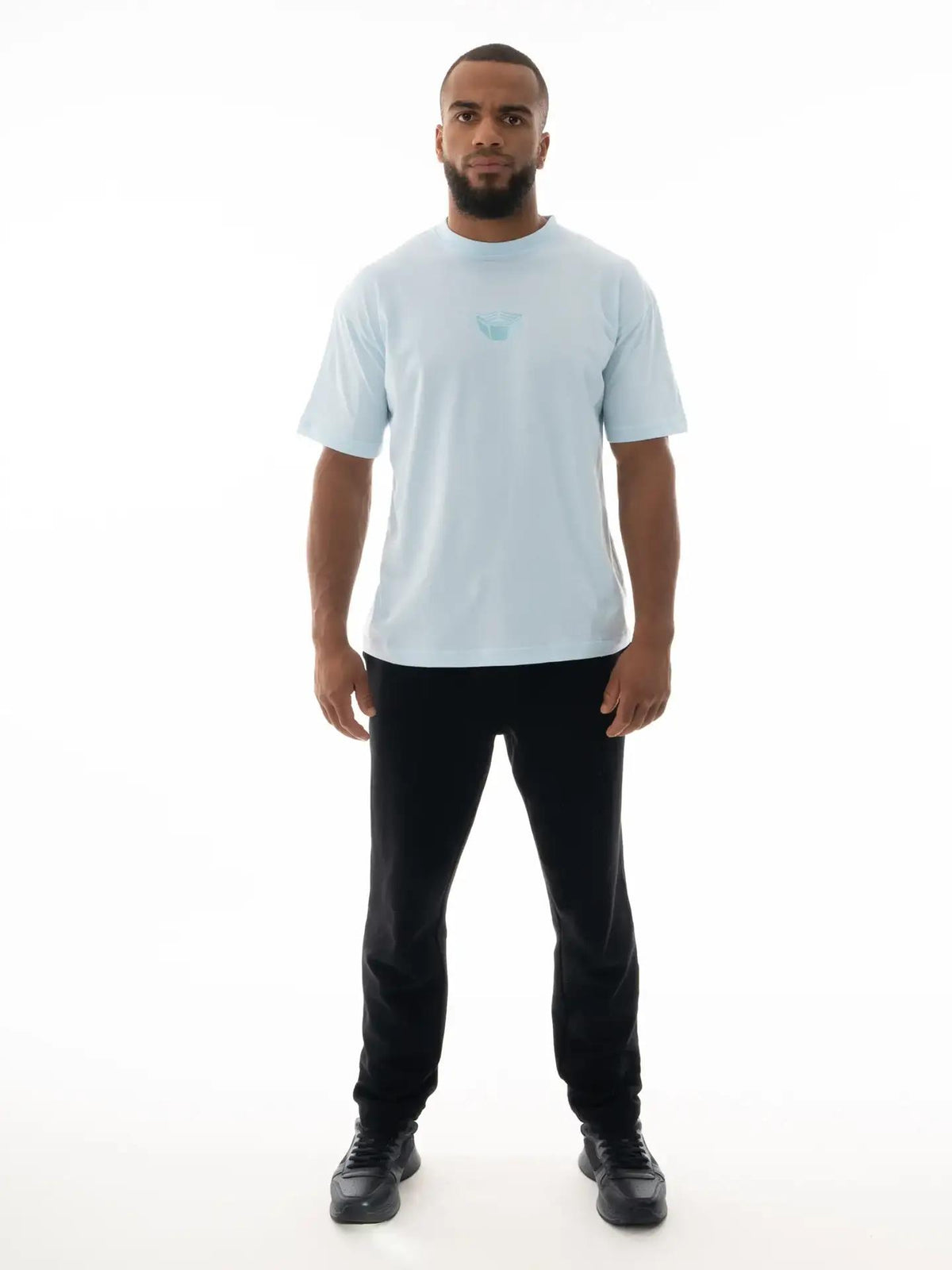 RINGLIFE T-Shirt, Oversized, Octaring EMB, ice water