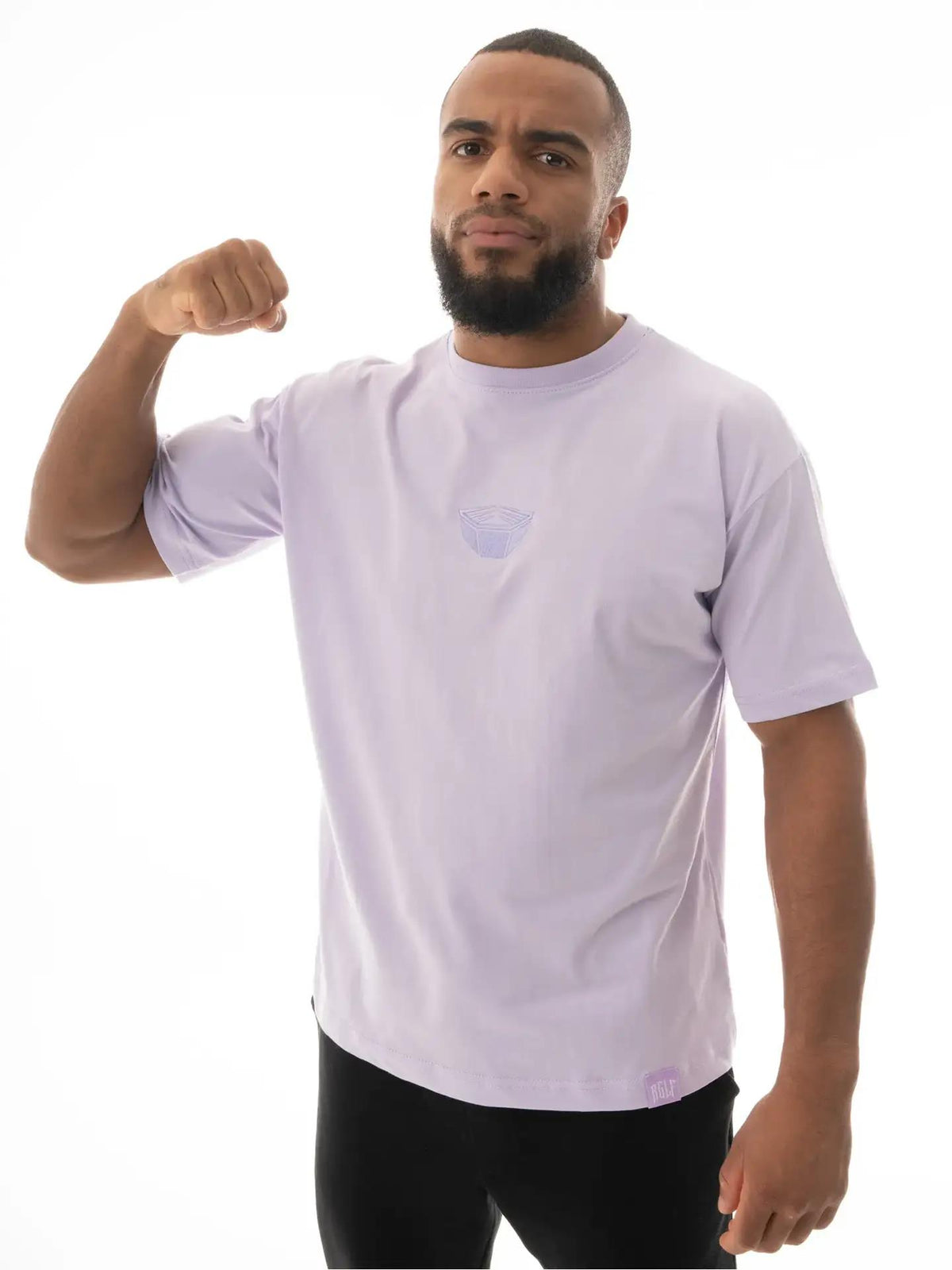 RINGLIFE T-Shirt, Oversized, Octaring EMB, lilac