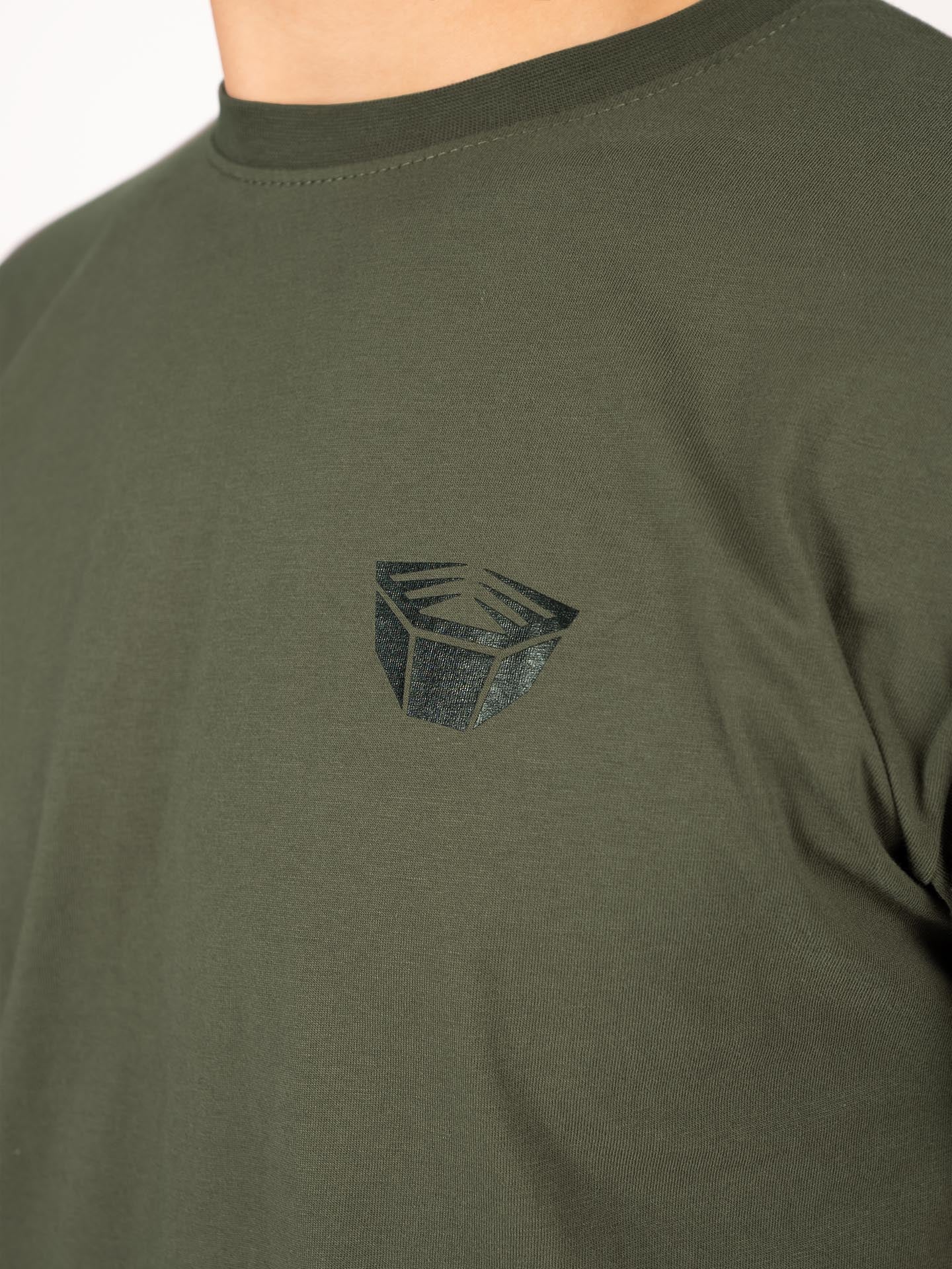 RINGLIFE T-Shirt, Octaring, olive-schwarz