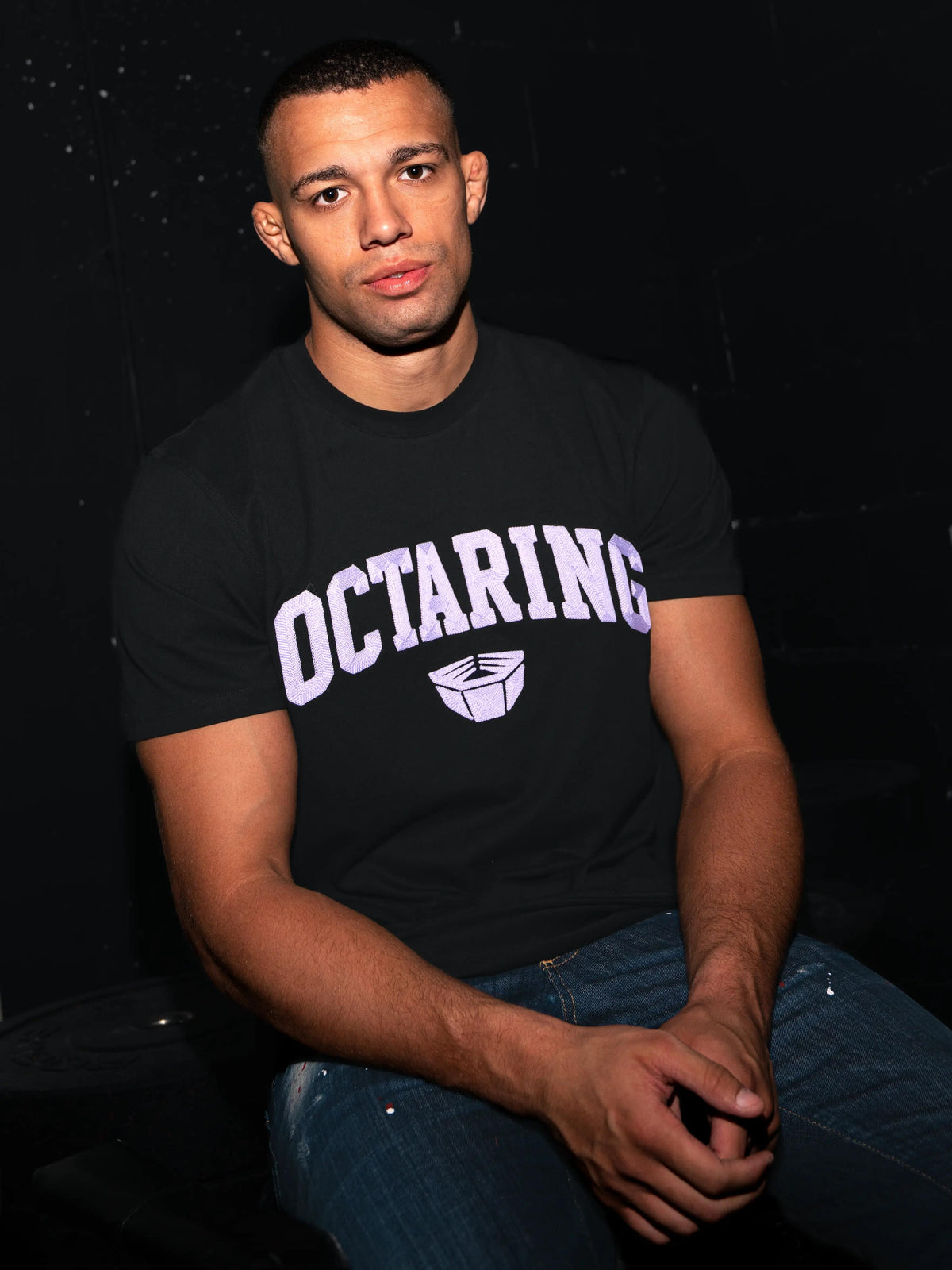 RINGLIFE T-Shirt, Octaring, schwarz