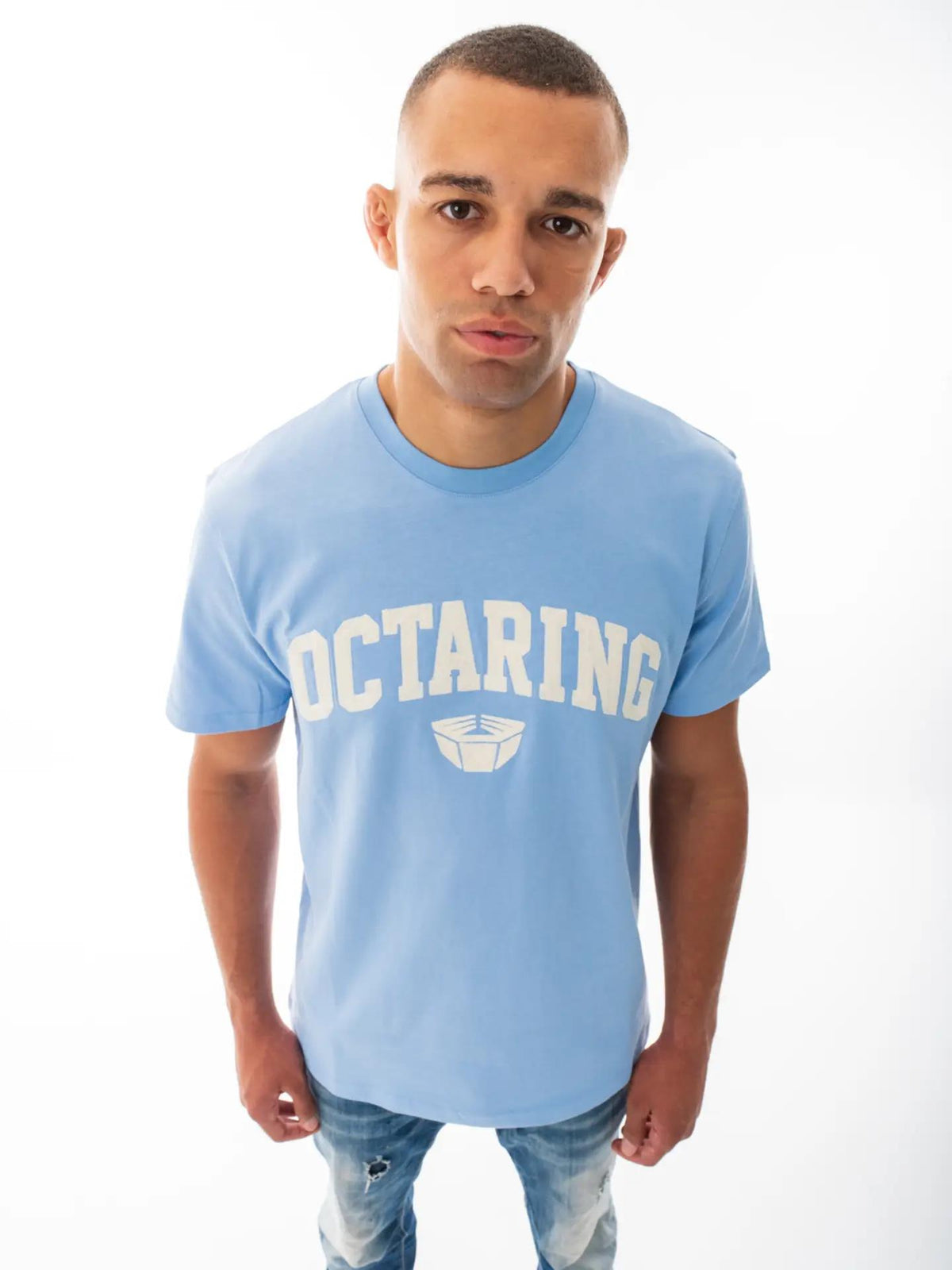 RINGLIFE T-Shirt, Octaring, hellblau
