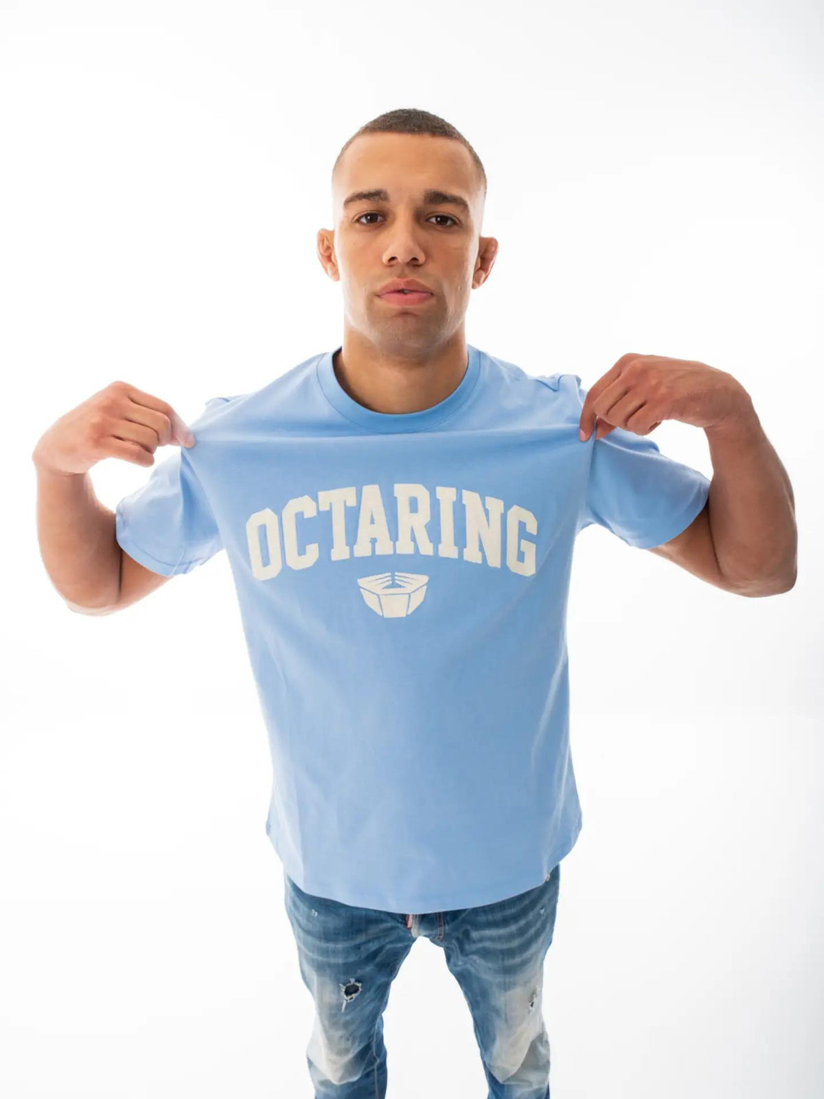 RINGLIFE T-Shirt, Octaring, hellblau