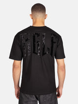 RINGLIFE T-Shirt Oversized, RGLF Tattoo, schwarz-matt