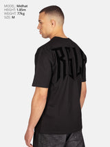 RINGLIFE T-Shirt Oversized, RGLF Tattoo, schwarz-matt