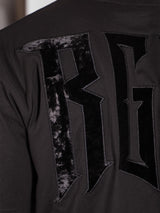 RINGLIFE T-Shirt Oversized, RGLF Tattoo, schwarz-matt