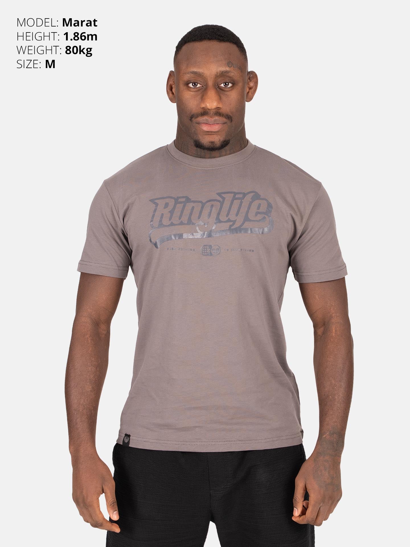 RINGLIFE T-Shirt, Represent 2.0, grau
