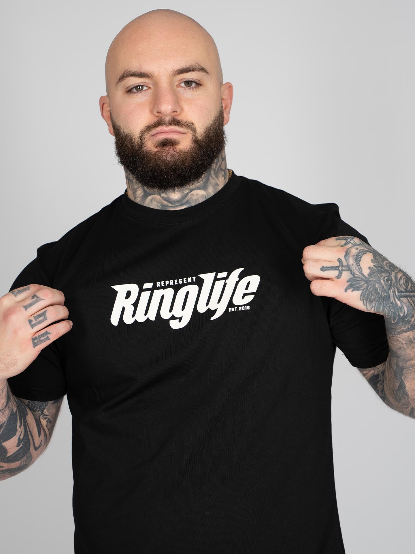 RINGLIFE T-Shirt, Represent schwarz