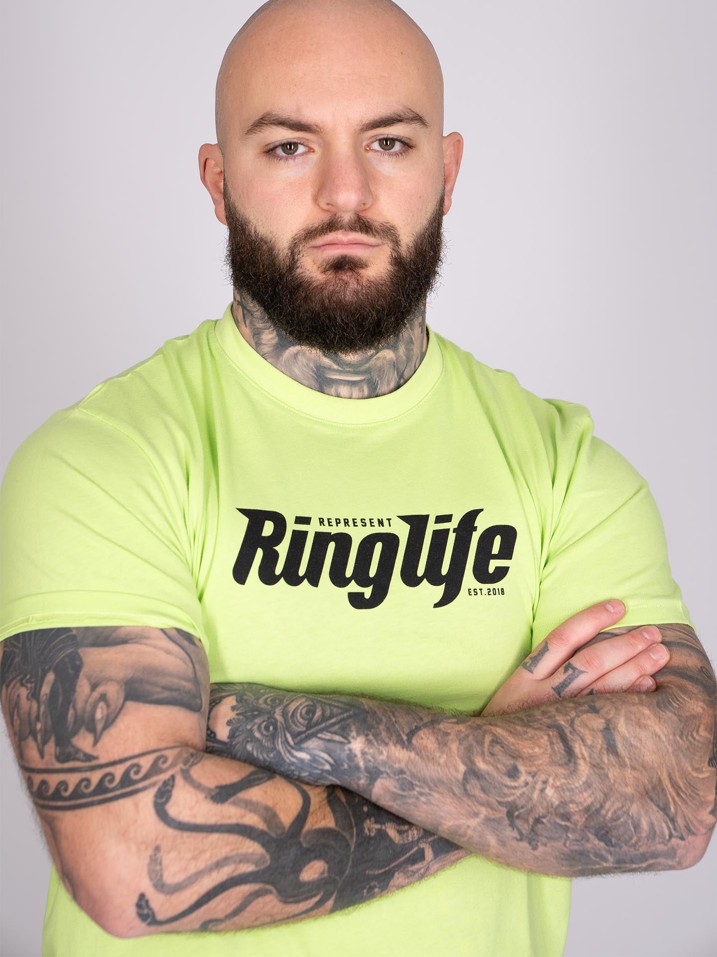 RINGLIFE T-Shirt, Represent grün