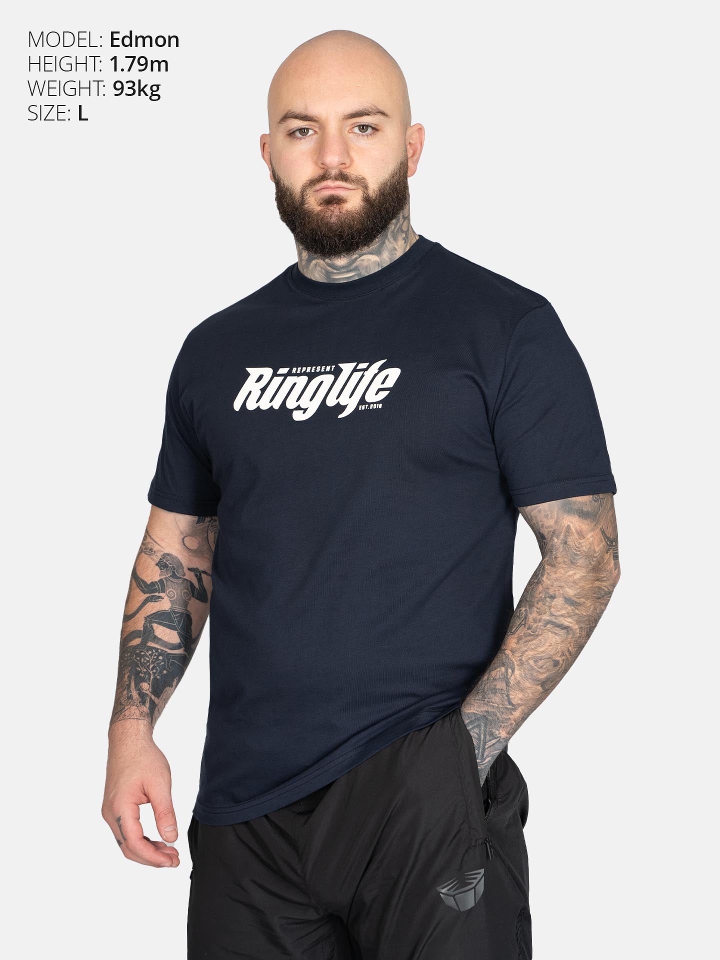 RINGLIFE T-Shirt, Represent, blau