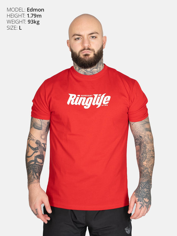RINGLIFE T-Shirt, Represent, rot