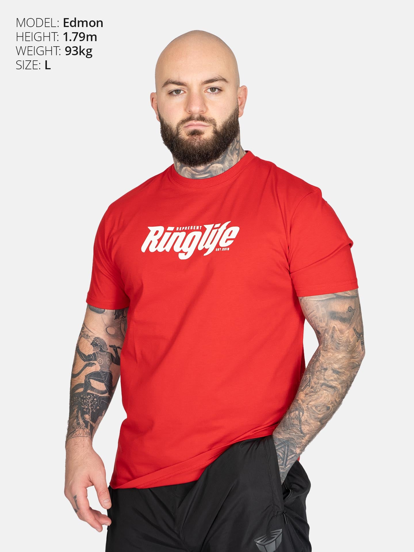 RINGLIFE T-Shirt, Represent, rot