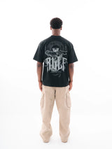 RINGLIFE T-Shirt, Oversized, Serpent, schwarz