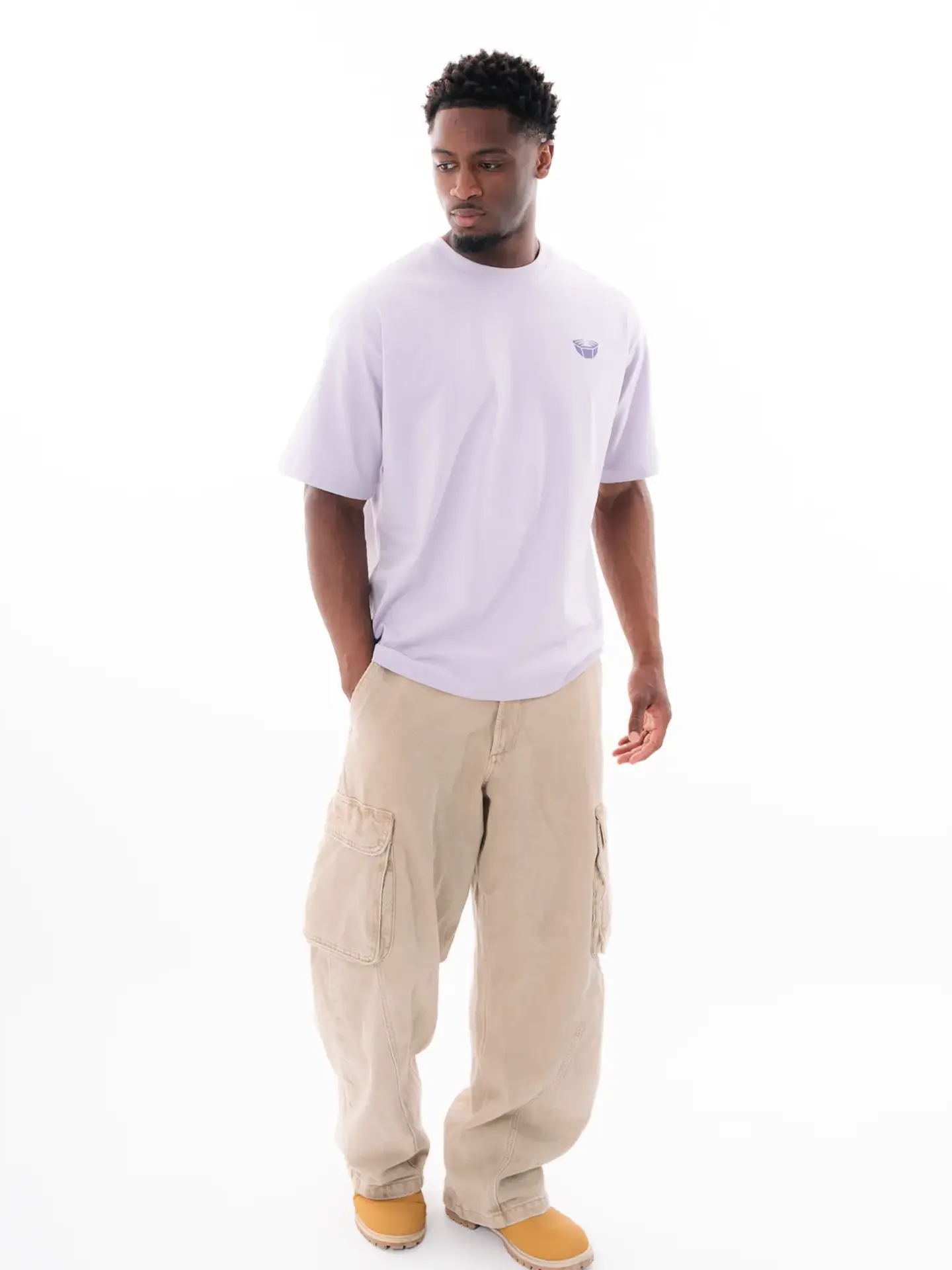 RINGLIFE T-Shirt, Oversized, Serpent, lavendel