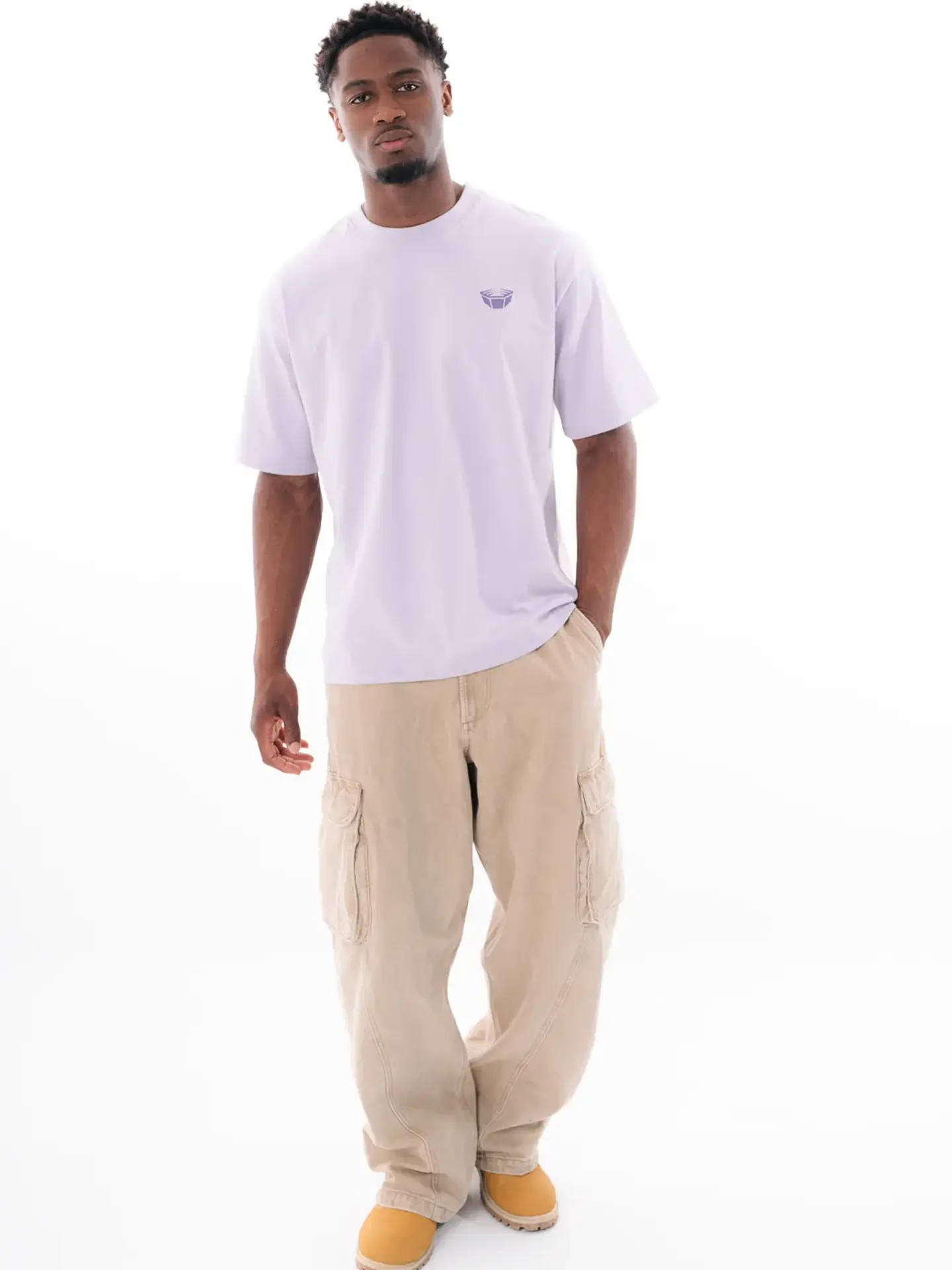 RINGLIFE T-Shirt, Oversized, Serpent, lavendel