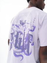 RINGLIFE T-Shirt, Oversized, Serpent, lavendel