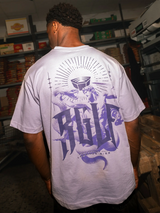 RINGLIFE T-Shirt, Oversized, Serpent, lavendel