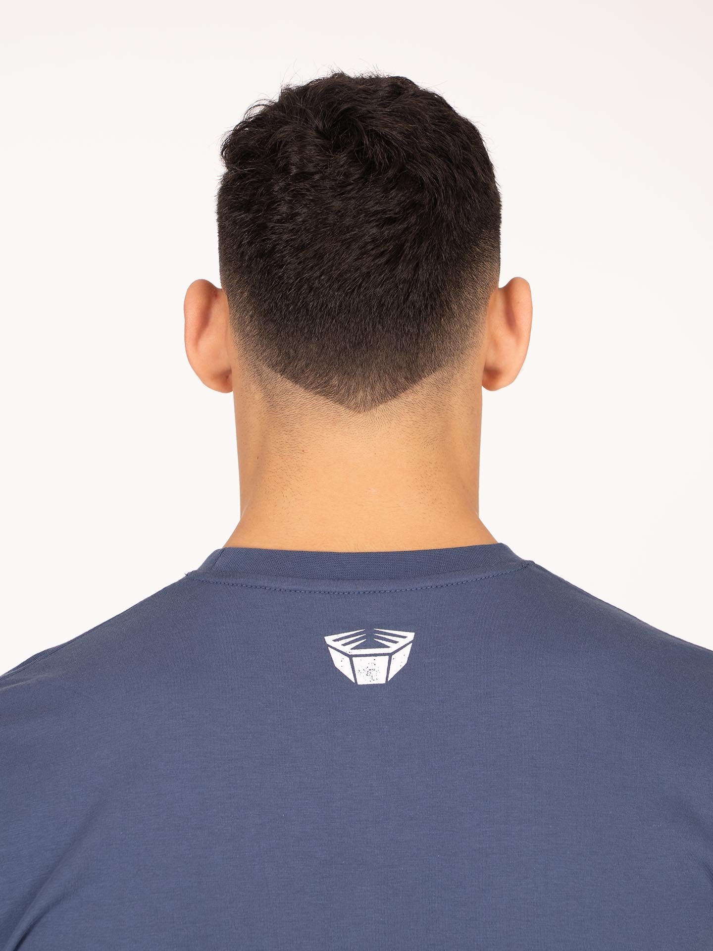 RINGLIFE T-Shirt, Sparring Div. Worldwide, indigo-weiß