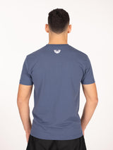 RINGLIFE T-Shirt, Sparring Div. Worldwide, indigo-weiß