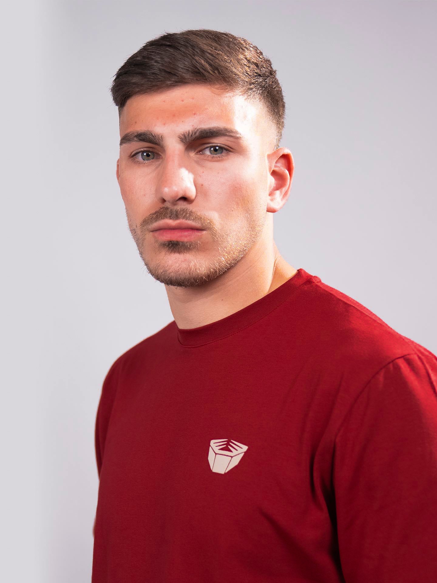 RINGLIFE T-Shirt, Sparring Division, weinrot