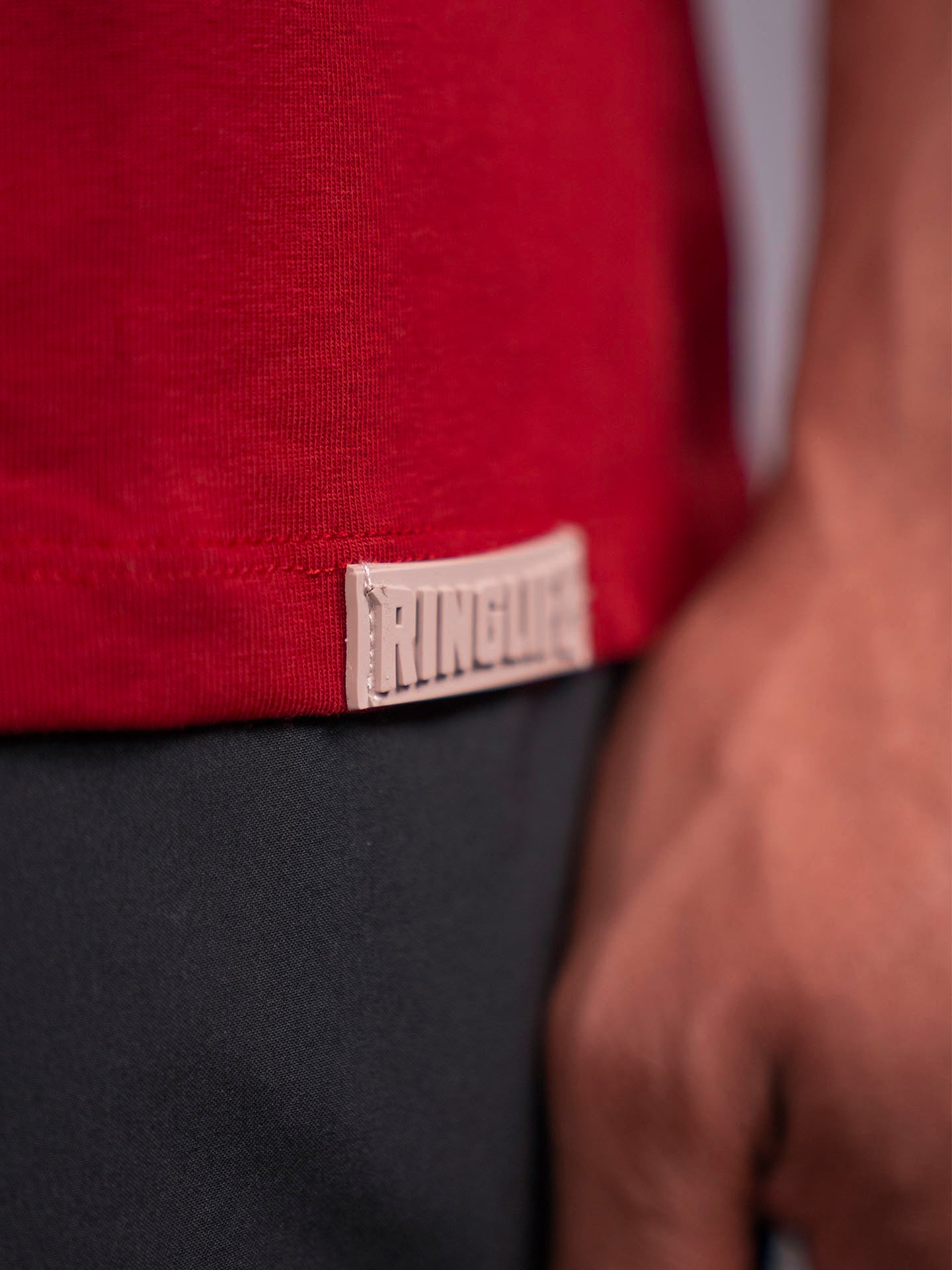 RINGLIFE T-Shirt, Sparring Division, weinrot