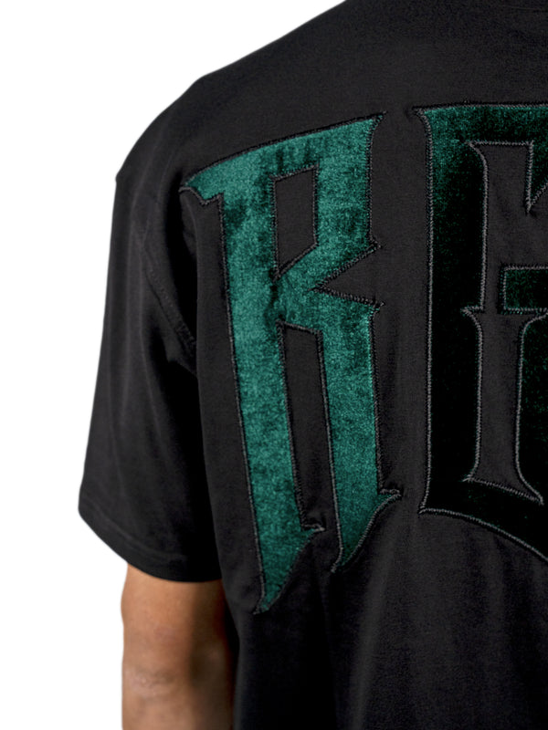 RINGLIFE T-Shirt Oversize - RGLF Tattoo Smaragd