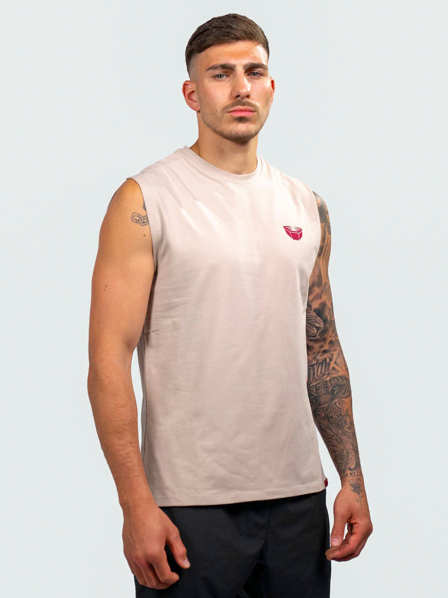 RINGLIFE Tank Top, Sparring Division, beige