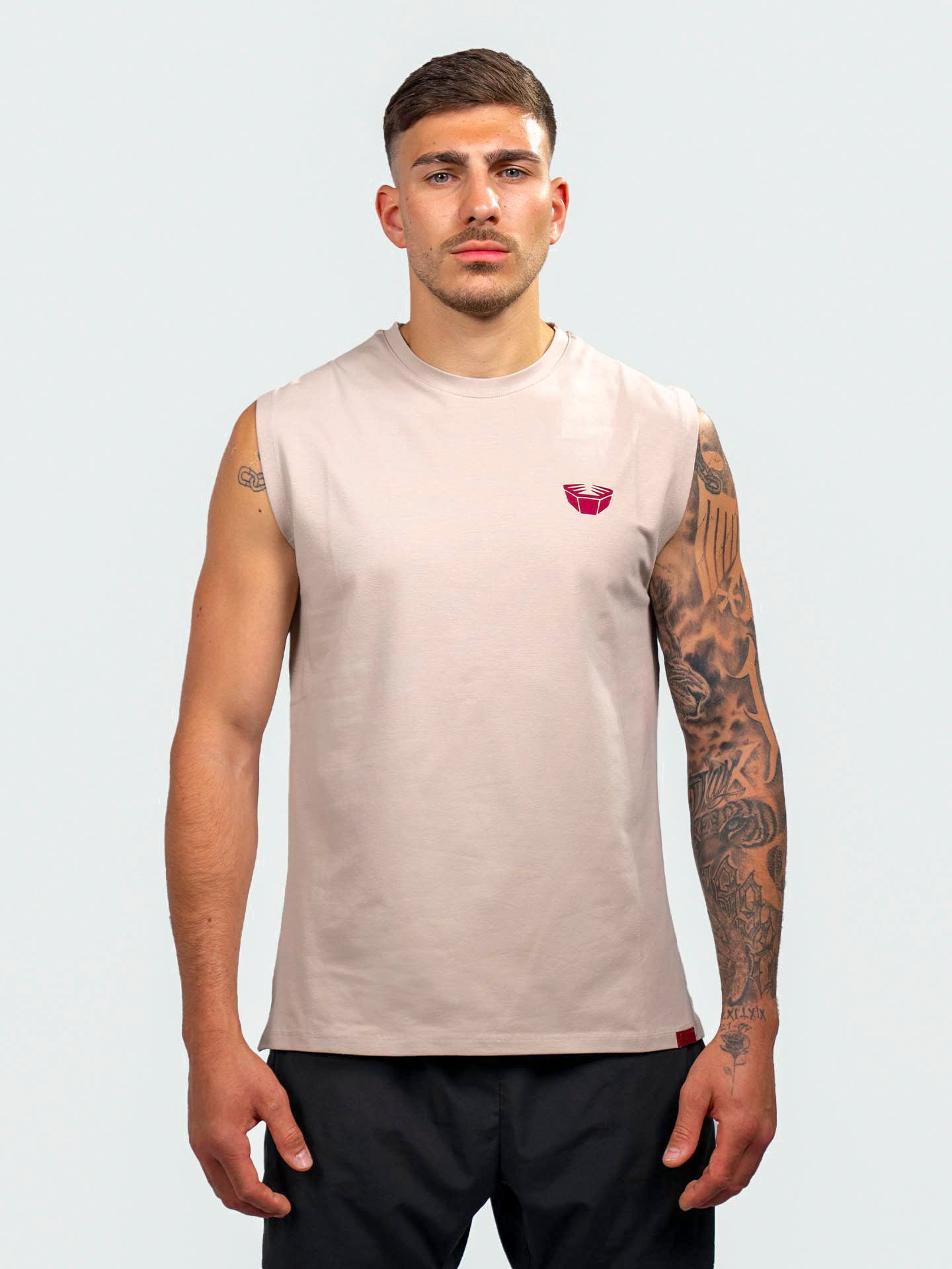 RINGLIFE Tank Top, Sparring Division, beige